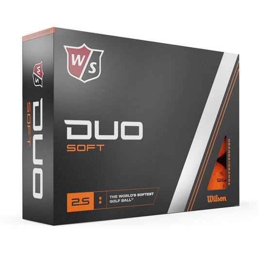 Wilson Duo Soft Golf Balls 2023 | Orange