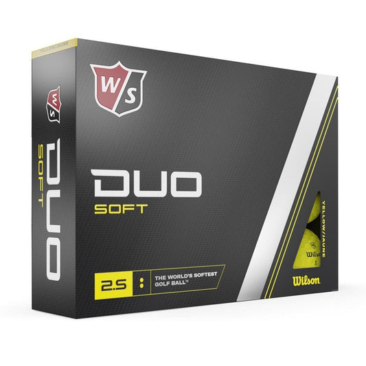 Wilson Duo Soft Golf Balls 2023 | Yellow