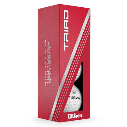 Wilson Staff Triad Golf Balls | White