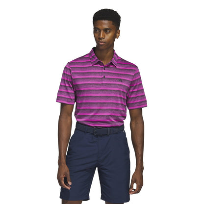 adidas 2-Colour Stripe Golf Polo Shirt HR8010
