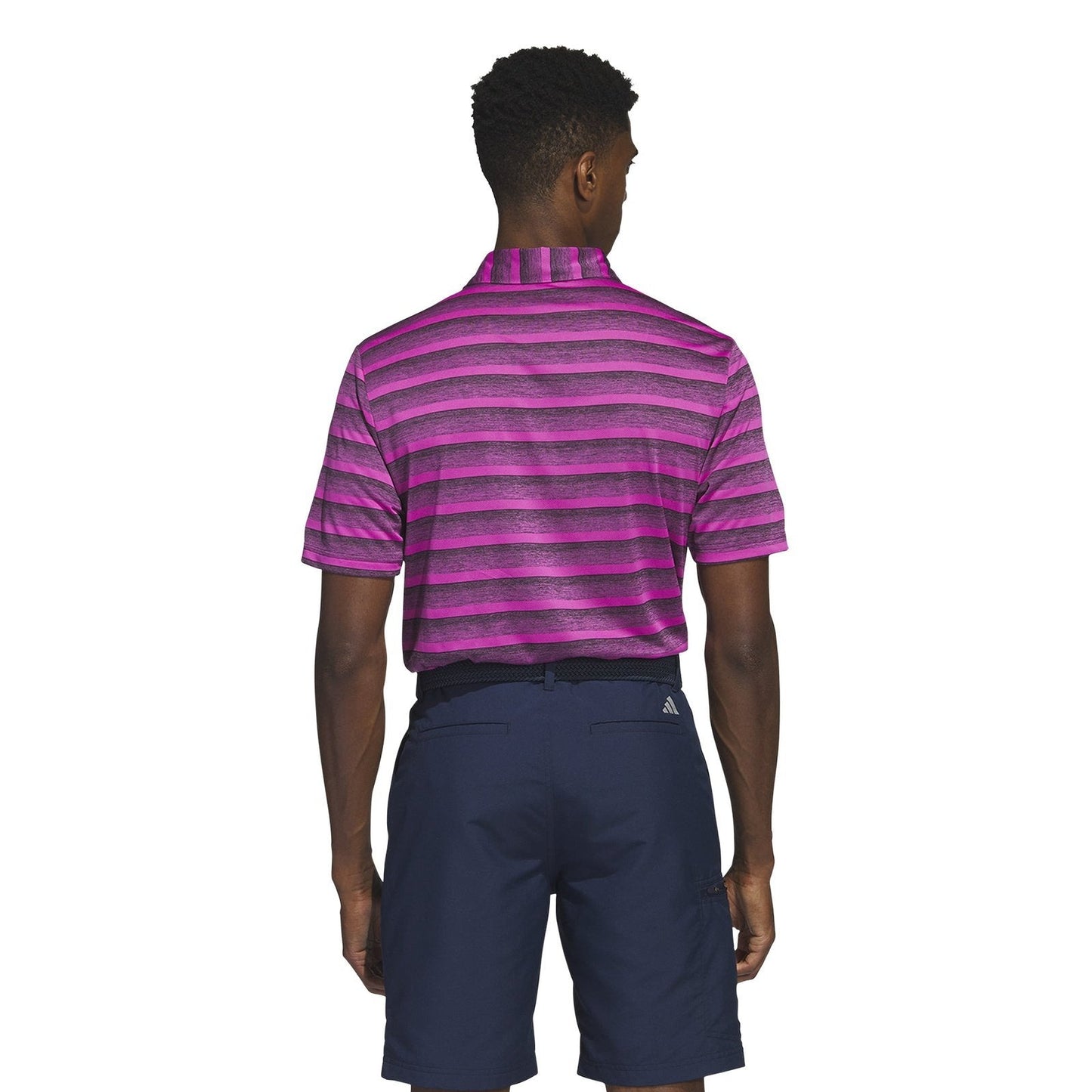 adidas 2-Colour Stripe Golf Polo Shirt HR8010