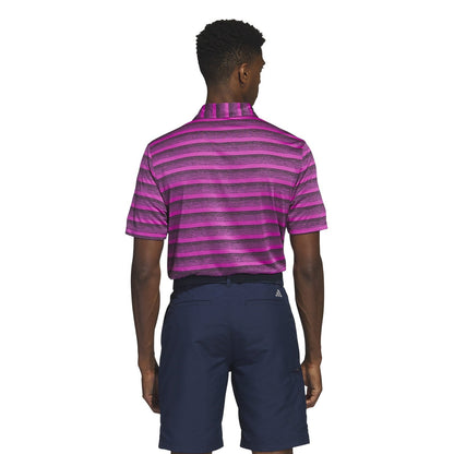 adidas 2-Colour Stripe Golf Polo Shirt HR8010