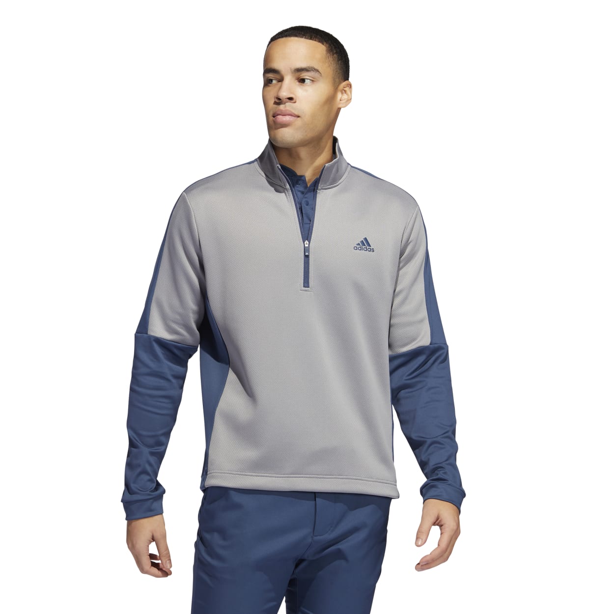 adidas Colour Block 1/4 Zip Golf Sweater HG8831