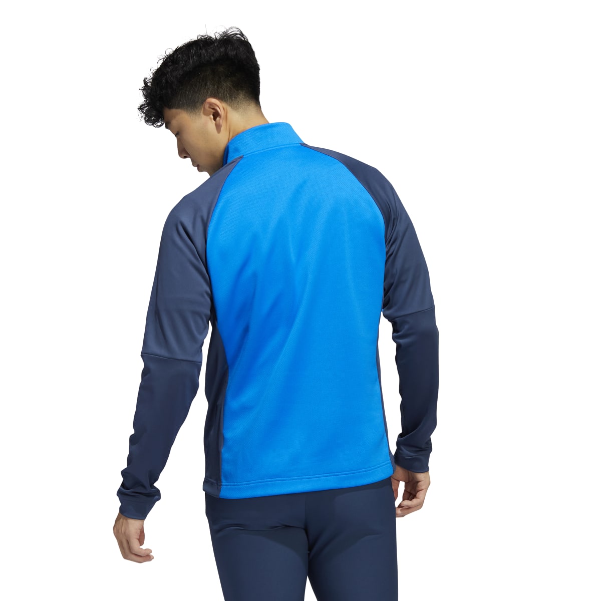 adidas Colourblock Primegreen 1/4 Zip Golf Top HE5452