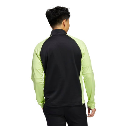 adidas Colourblock Primegreen 1/4 Zip Golf Top HC5572
