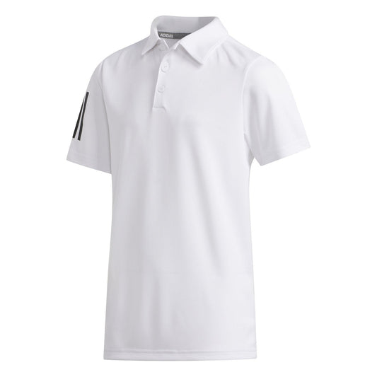 adidas -Stripe Junior Golf Polo Shirt FI