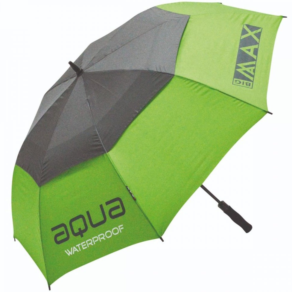 Big Max Aqua Golf Umbrella GU360 | Green/Charcoal