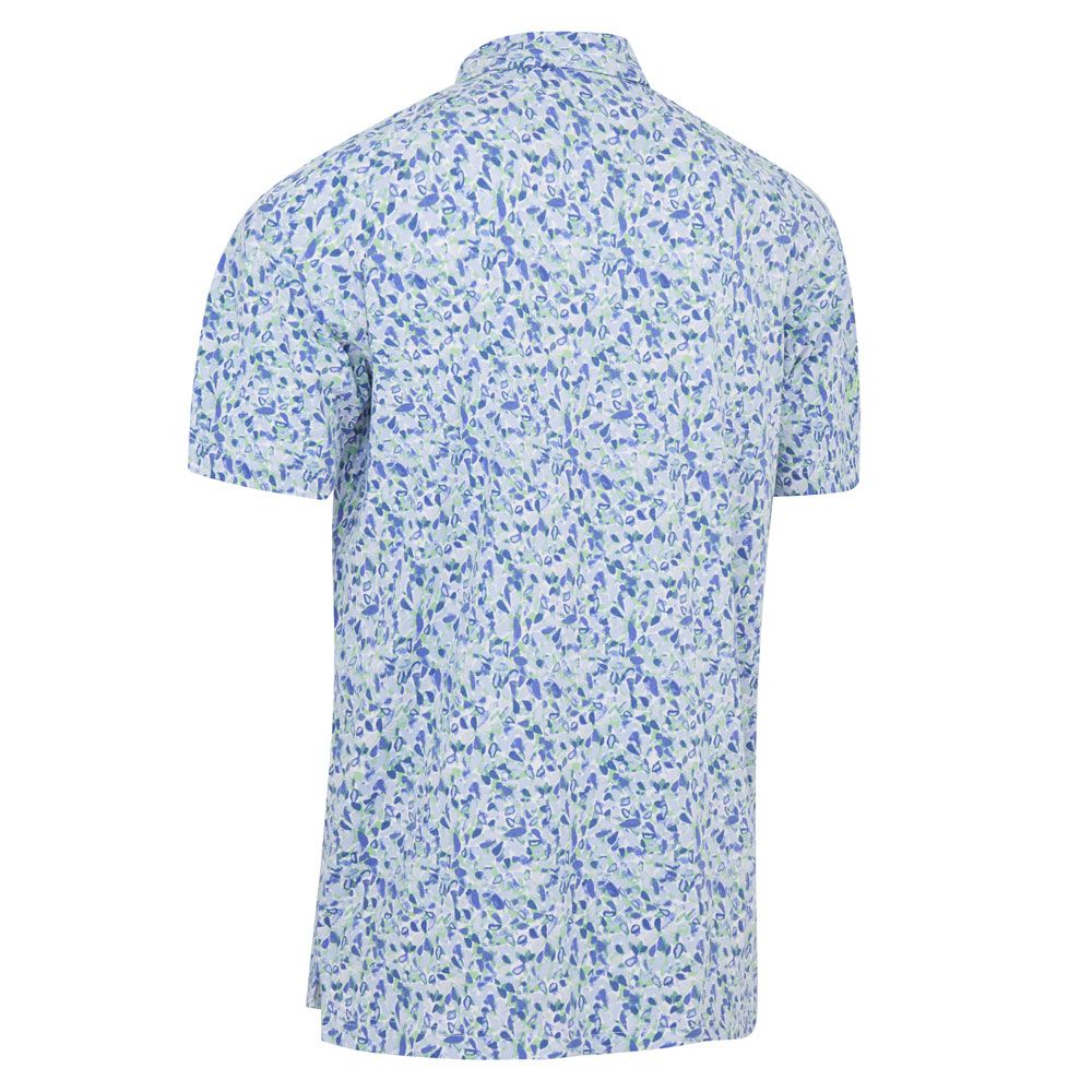 Callaway Filtered Floral Print Golf Polo Shirt CGKSC0B1