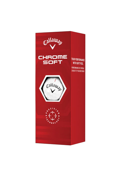 Callaway 2023 Chrome Soft Golf Balls | White