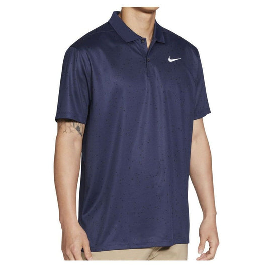 Nike Dry Victory Micro Print Golf Polo Shirt CU9841
