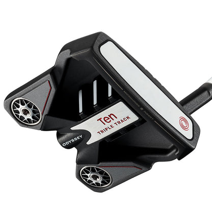 Odyssey Ten Triple Track S Red Stroke Lab Golf Putter