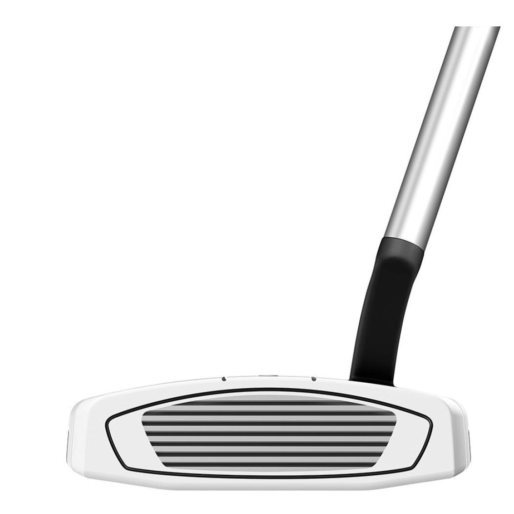 Left Handed TaylorMade Spider EX Ghost White Golf Putter | Flow Neck