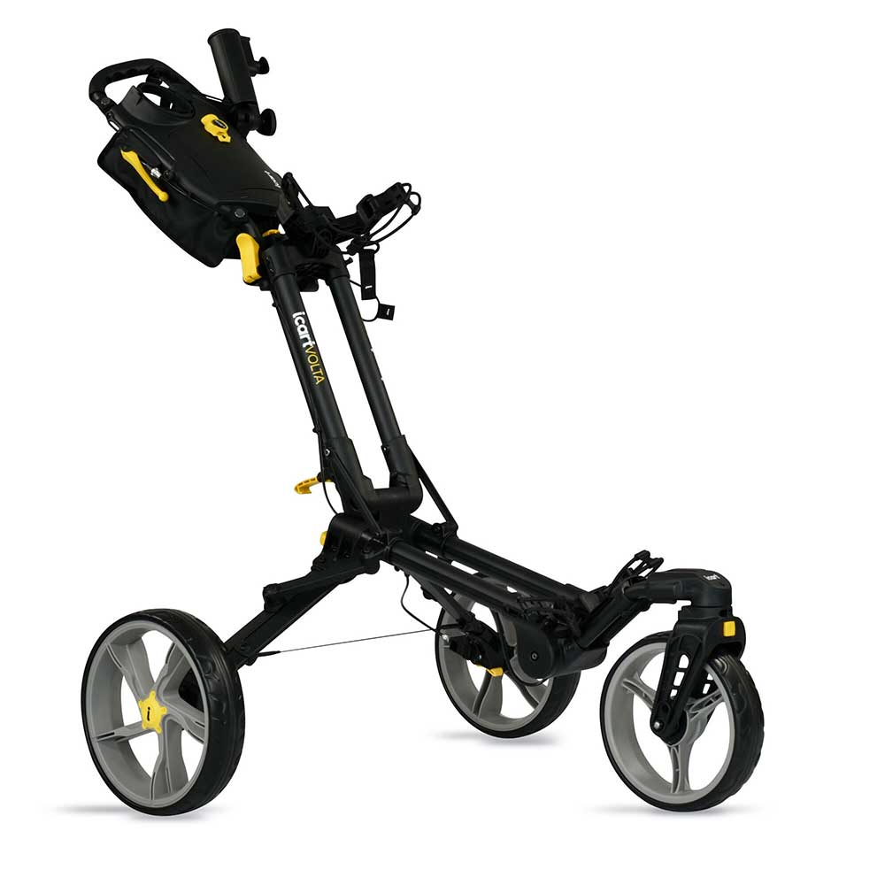 iCart Volta 360 3 Wheel Golf Push Trolley – Clarkes Golf